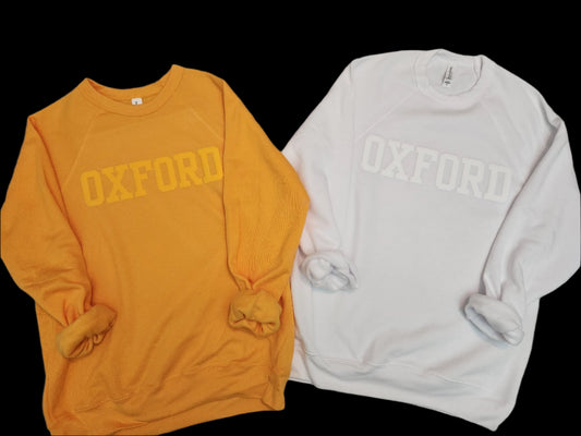 Monochrome Puff Crew Neck - Oxford